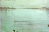 Nocturne- Blue and Silver by James Abbott McNeill Whistler